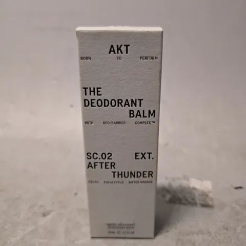 AKT DEODORANT BALM 1.7 FL OZ, NATURAL DEODORANT