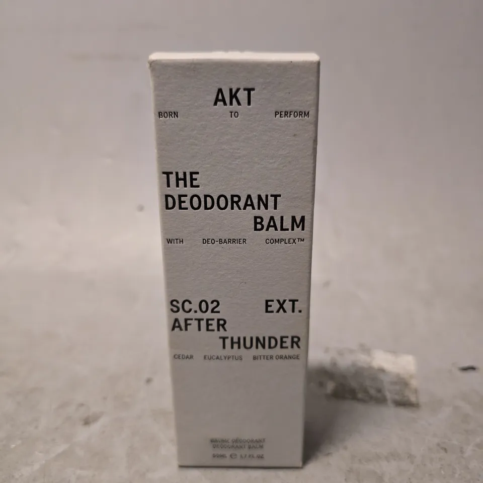 AKT DEODORANT BALM 1.7 FL OZ, NATURAL DEODORANT