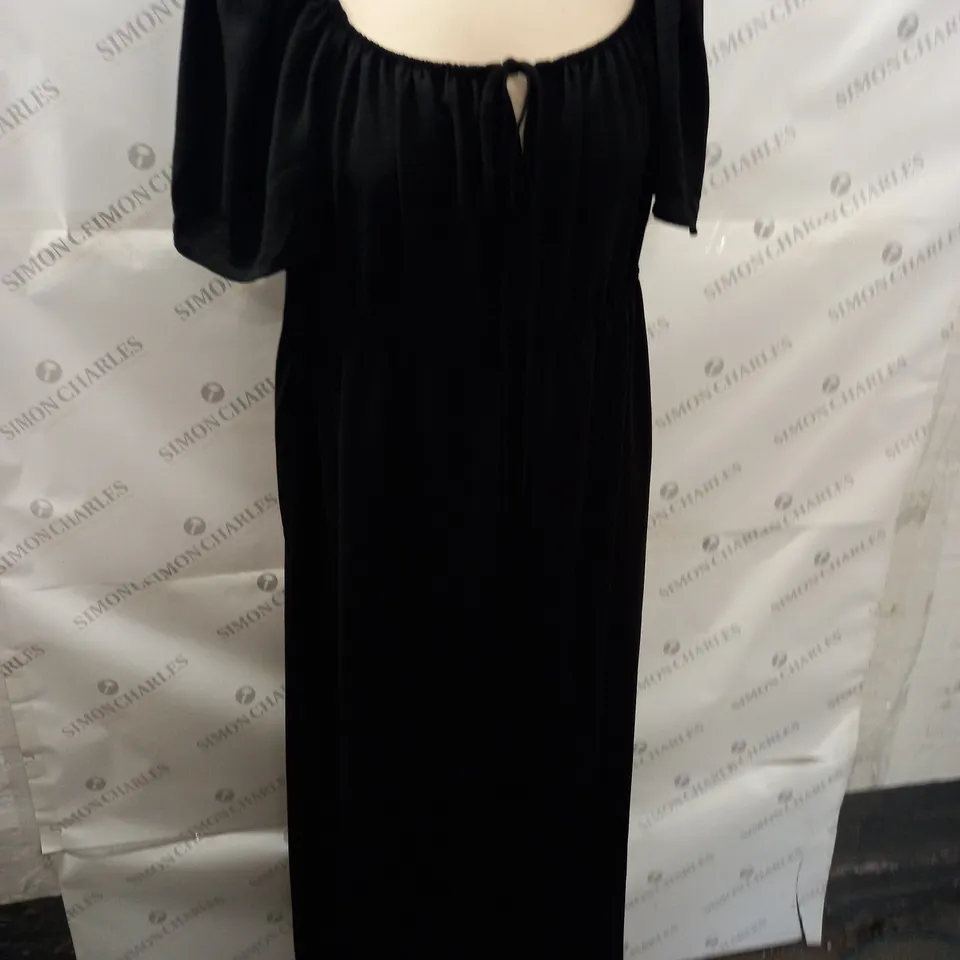 MAISON DE NIMES GYPSY DRESS IN BLACK - LARGE