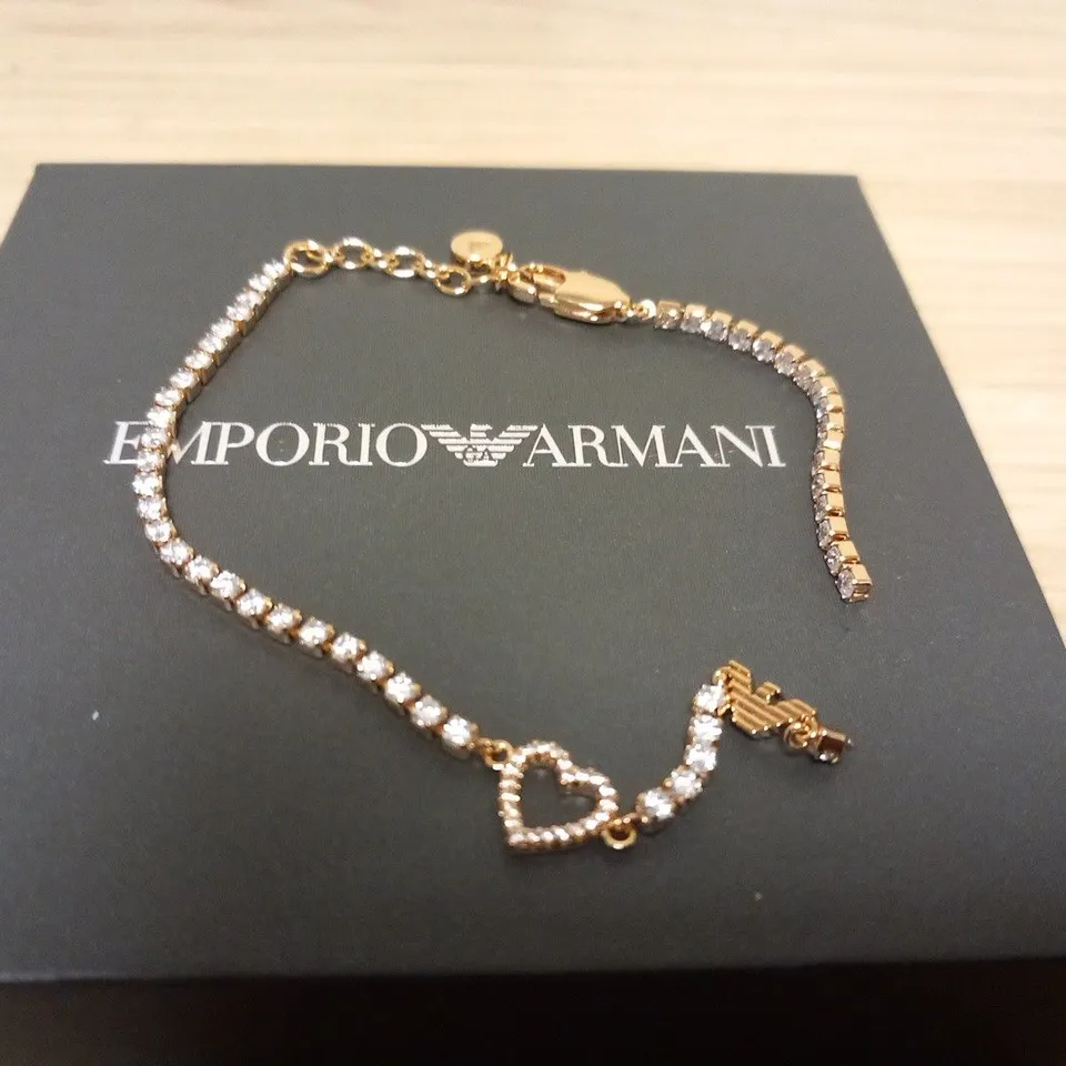 BOXED EMPORIO ARMANI SENTIMENTAL WOMENS BRACELET