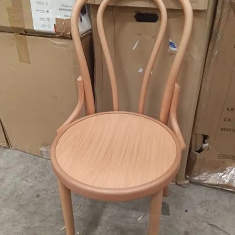 BOXED SET OF 2 WOODEN CHAIRS 