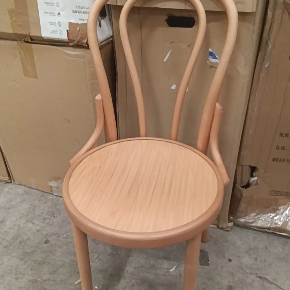 BOXED SET OF 2 WOODEN CHAIRS