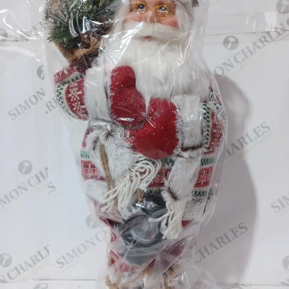 FESTIVE NORDIC DECORATIVE STANDING SANTA