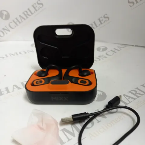 BOXED MIXX STREAMBUDS SPORTS CHARGE WIRELESS HEADPHONES