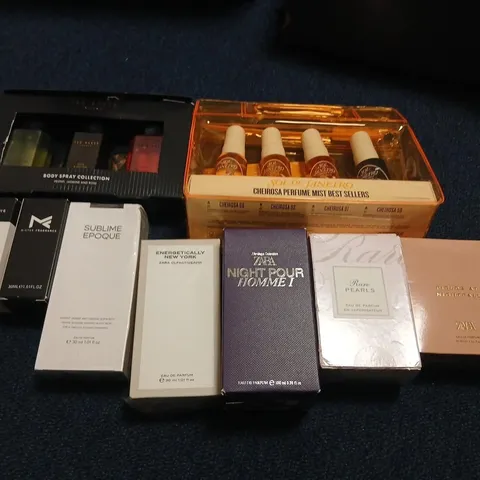 APPROXIMATELY 10 ASSORTED BOXED FRAGRANCES