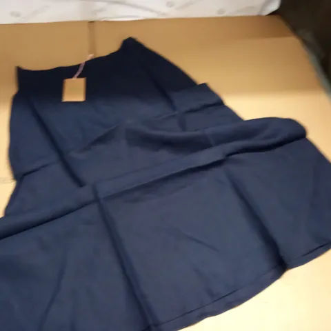 BODEN NAVY SKIRT - UK 10 