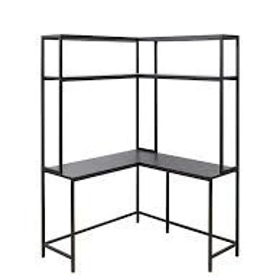 BOXED GRADE 1 TELFORD CORNER DESK BLACK (1 BOX)