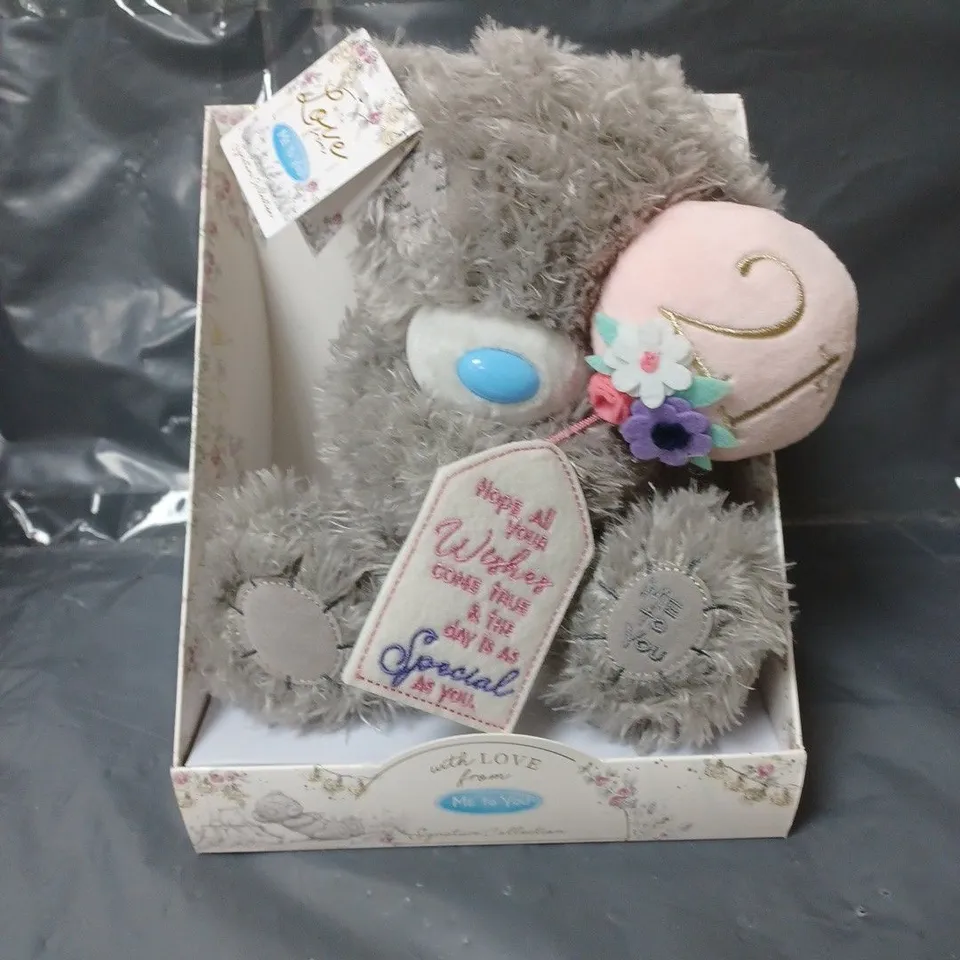 ME TO YOU 21ST BIRTHDAY BEAR