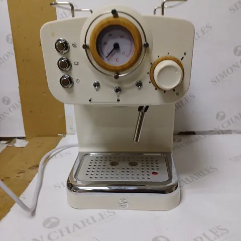 SWAN NORDIC ESPRESSO COFFEE MAKER - COTTON WHITE