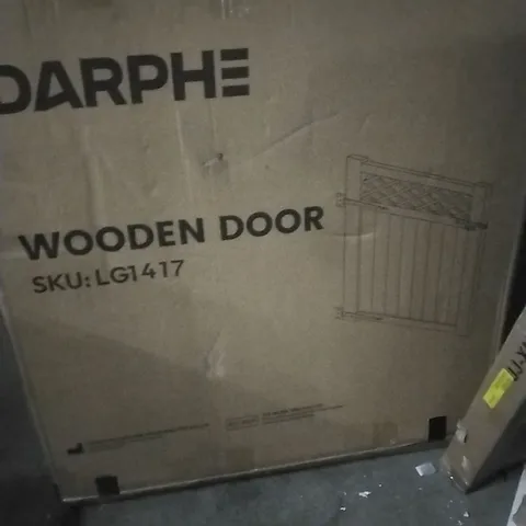 BOXED DARPHE WOODEN DOOR 