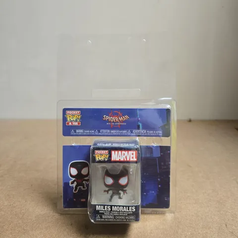 FUNKO POCKET POP! MILES MORALES SPIDER-MAN KEYCHAIN FIGURE – SEALED