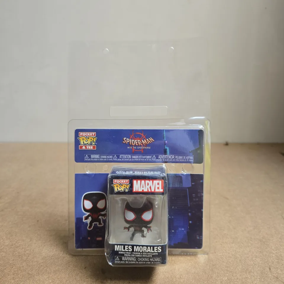 FUNKO POCKET POP! MILES MORALES SPIDER-MAN KEYCHAIN FIGURE – SEALED