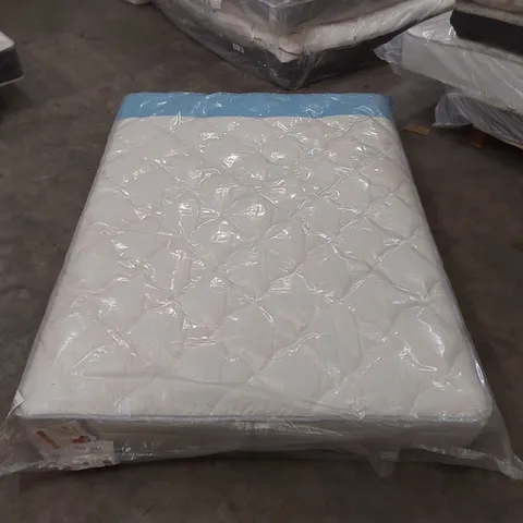 QUALITY BAGGED DOUBLE 135cm AIRSPRUNG LUXURY QUILTED MEDIUM MATTRESS