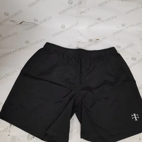 TELETECH SHORTS IN BLACK SIZE L