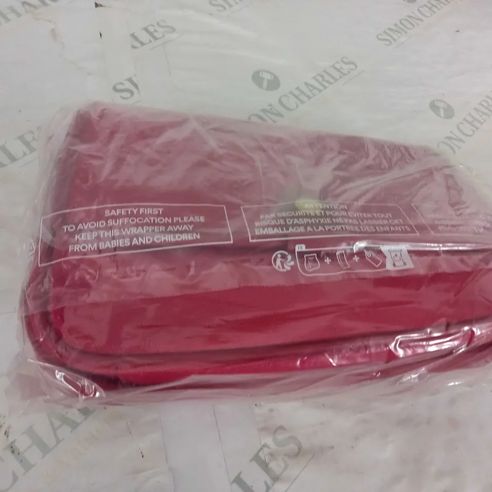 BODEN RED STRAPPED BAG