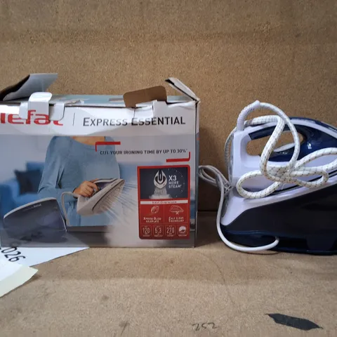 TEFAL SV6116 EXPRESS ESSENTIAL STEAM IRON – BOXED