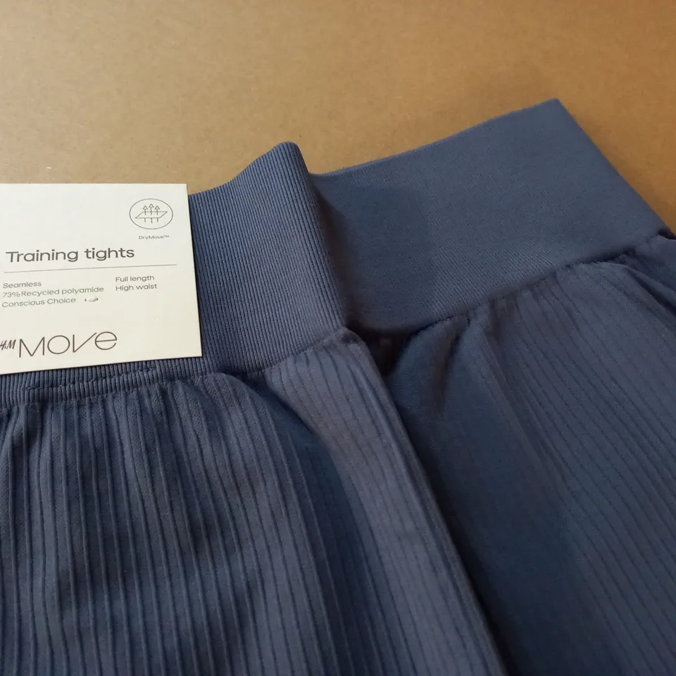 H&M MOVE TRAINING TIGHTS IN BLUE - EUR S