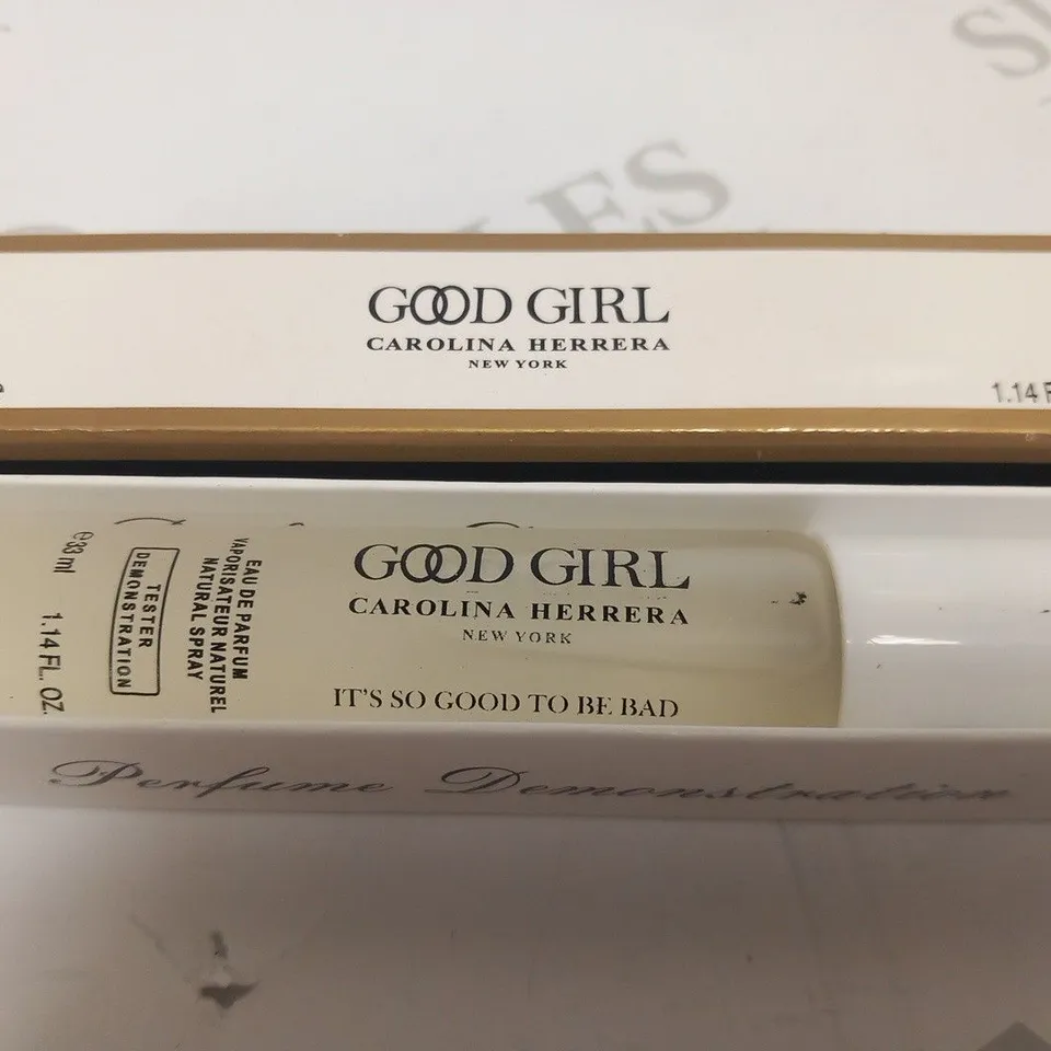 BOXED CAROLINA HERRERA GOOD GIRL EAU DE PARFUM 33ML