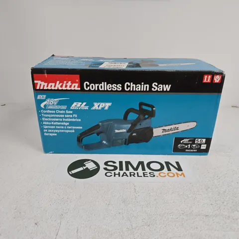 BOXED MAKITA 18V LXT 350MM BRUSHLESS CHAINSAW