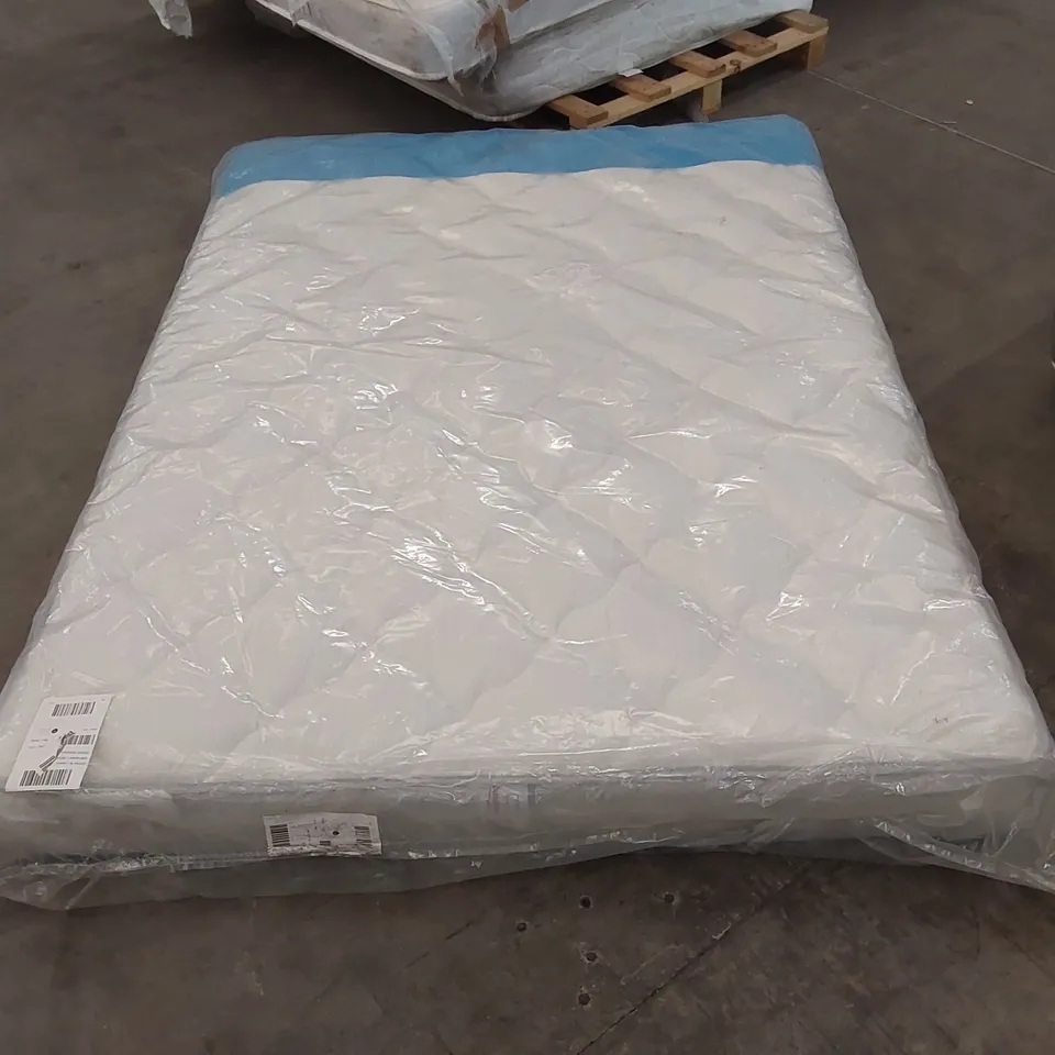 QUALITY BAGGED DESIGNER KING SIZE 150cm AIRSPRUNG LUXURY QUILTED MEDIUM MATTRESS RRP £259