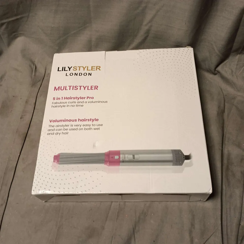 LILY STYLER LONDON MULTISTYLER 5-IN-1 HAIR STYLER PRO – BOXED
