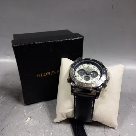 GLOBENFELD MIRAGE WHITE DIAL WATCH