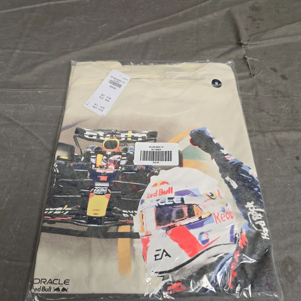 BAGGED HOLLISTER GRAPHIC TEE - SIZE M
