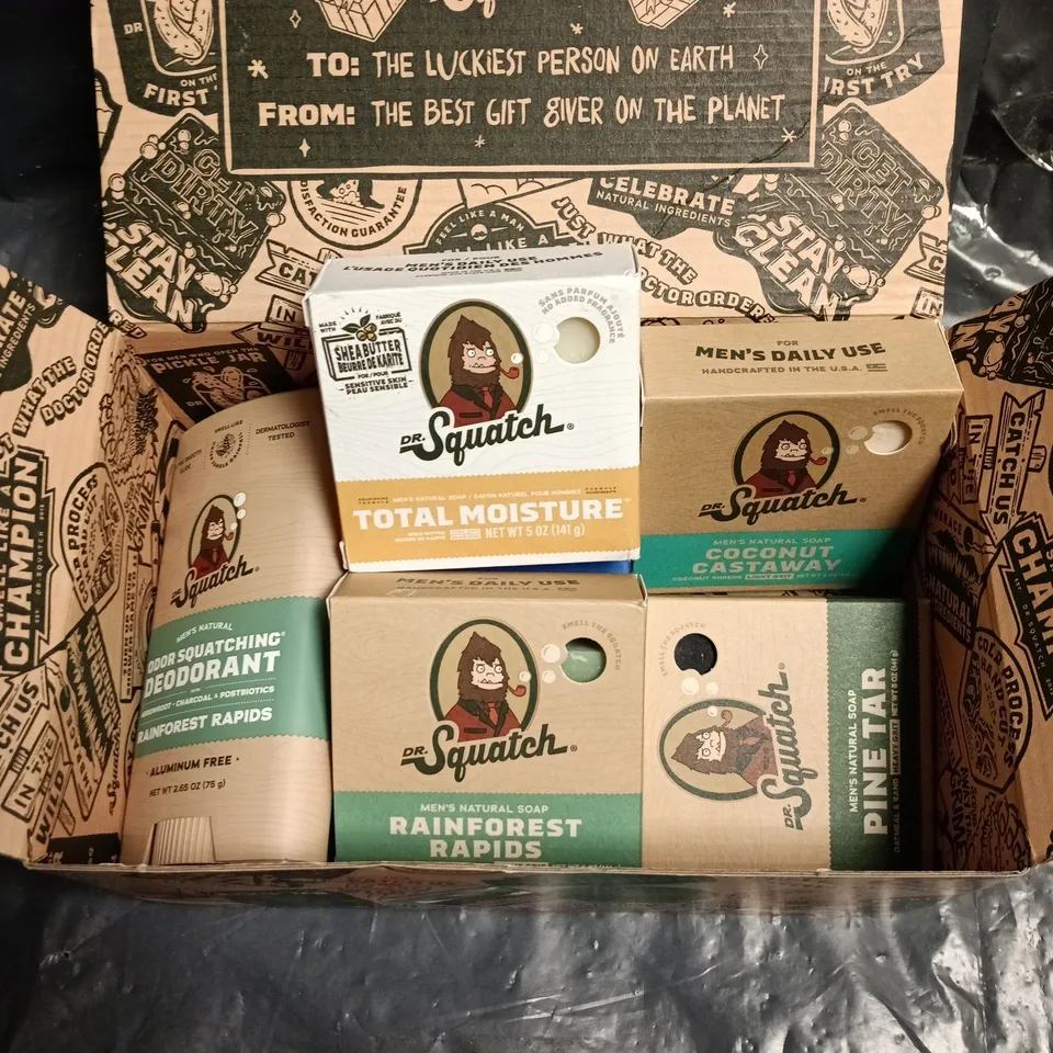 DR SQUATCH SOAP & DEODORANT GIFT SET 