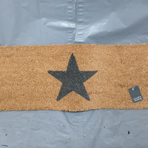 GARDEN TRADING STAR DESIGN WELCOME MAT 