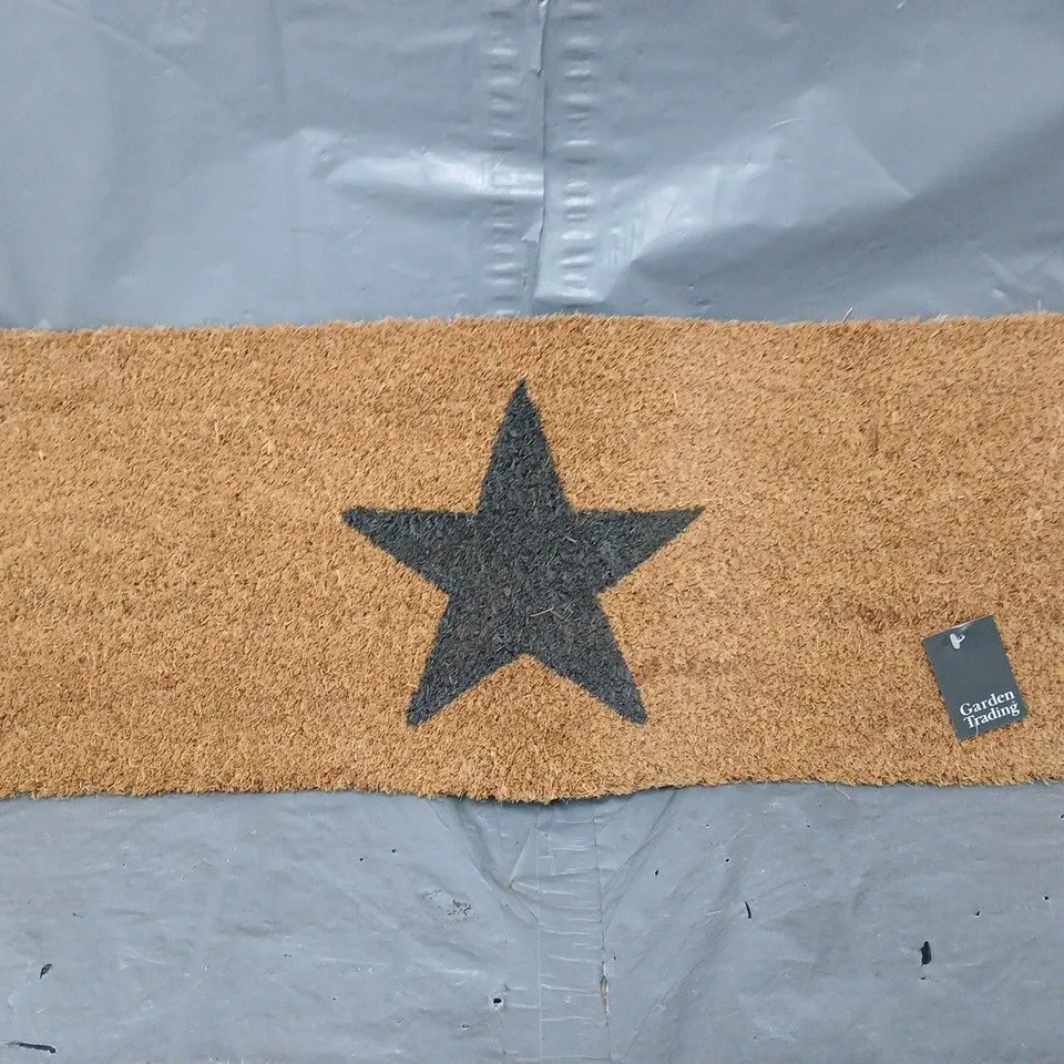 GARDEN TRADING STAR DESIGN WELCOME MAT 
