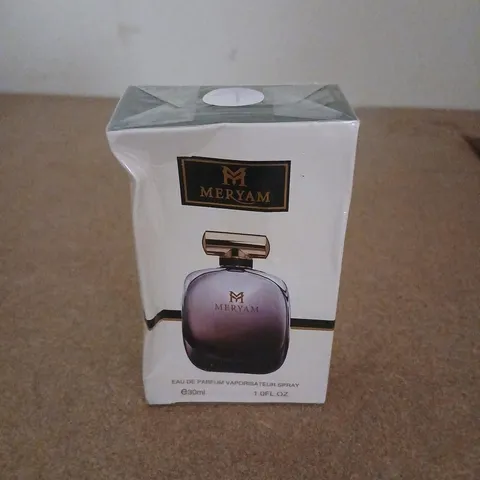 BOXED AND SEALED MERYAM EAU DE PARFUM 30ML