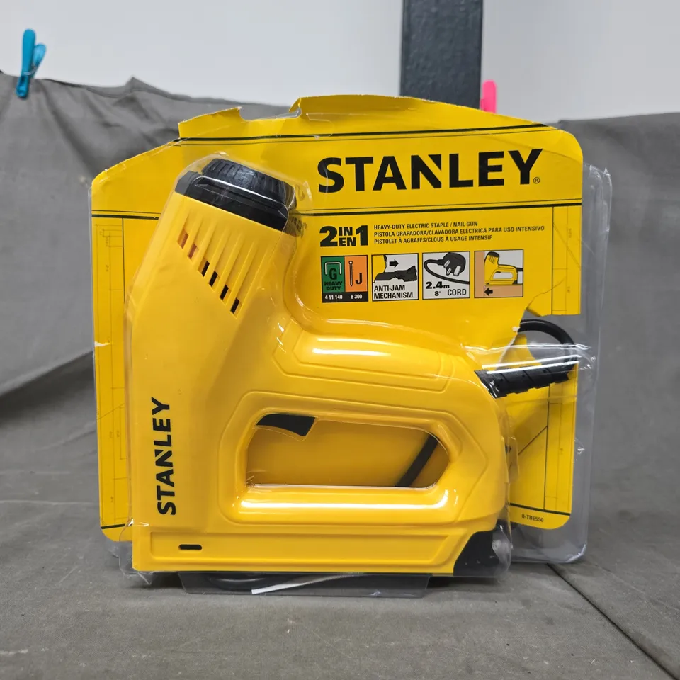 STANLEY 2-IN-1 HEAVY DUTY ELECTRIC STAPLE/NAIL GUN