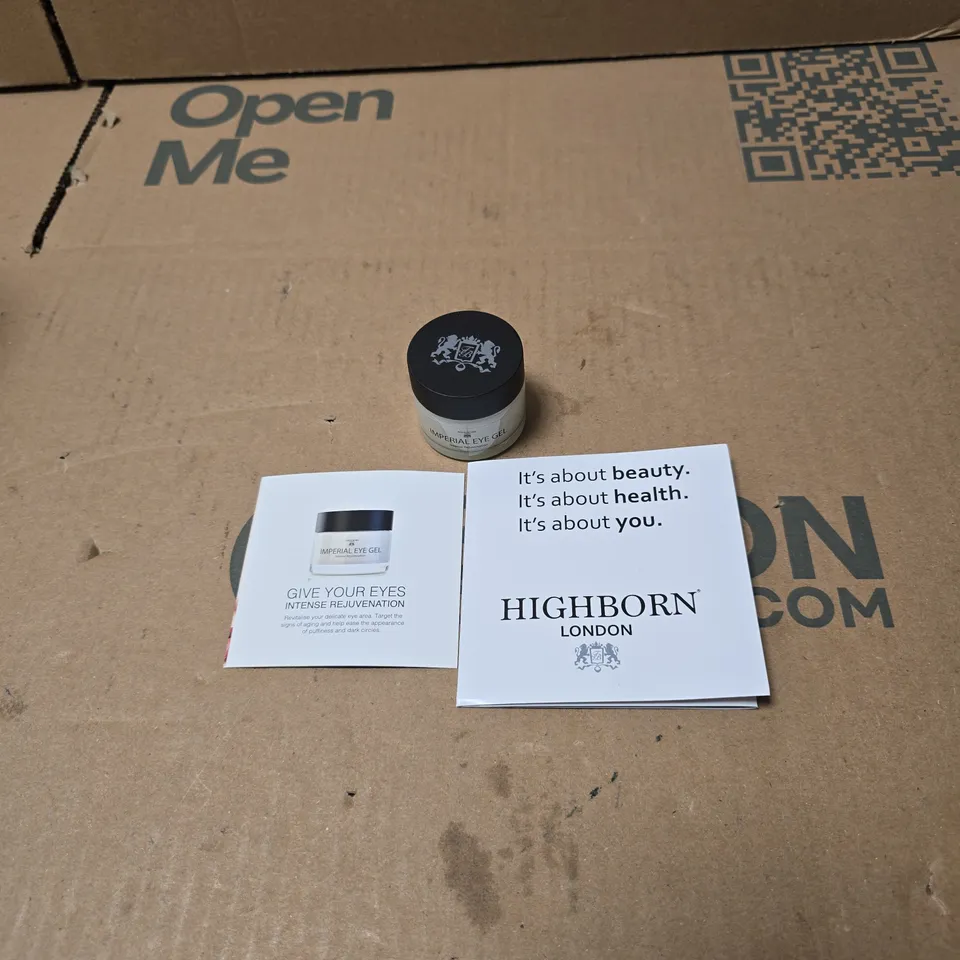 HIGHBORN LONDON IMPERIAL EYE GEL 15ML BOXED