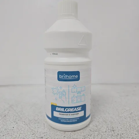 BRILHOME BRILGREASE DEGREASER & SANITISER – ULTRA CONCENTRATED