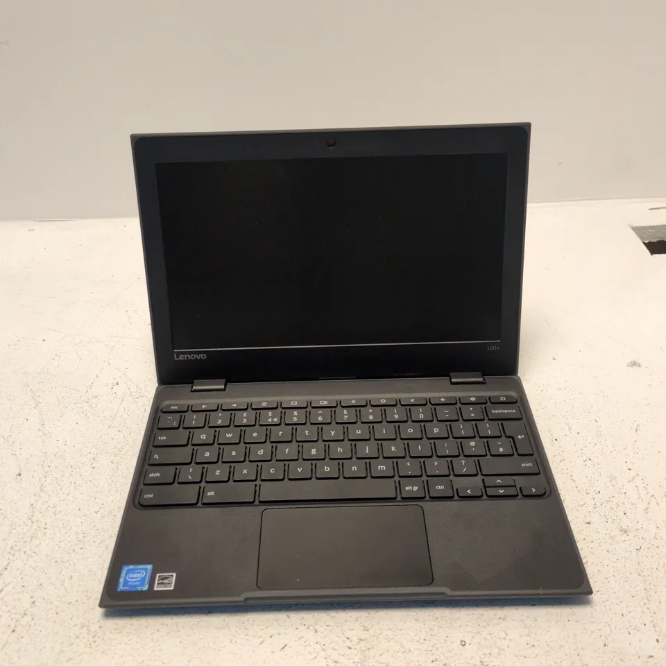 LENOVO 100E CHROMEBOOK – UK KEYBOARD, INTEL CELERON N3350, 4GB RAM, 32GB EMMC, BLACK