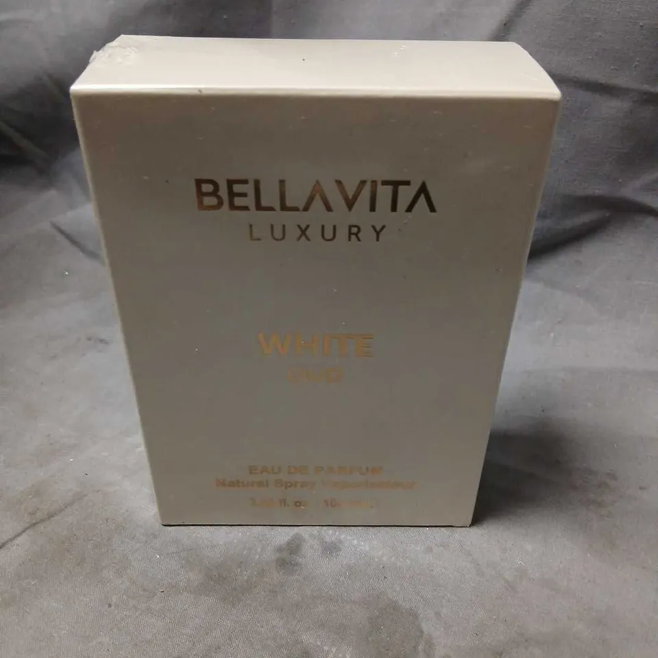 BOXED AND SEALED BELLAVITA LUXURY WHITE OUD EAU DE PARFUM 100ML