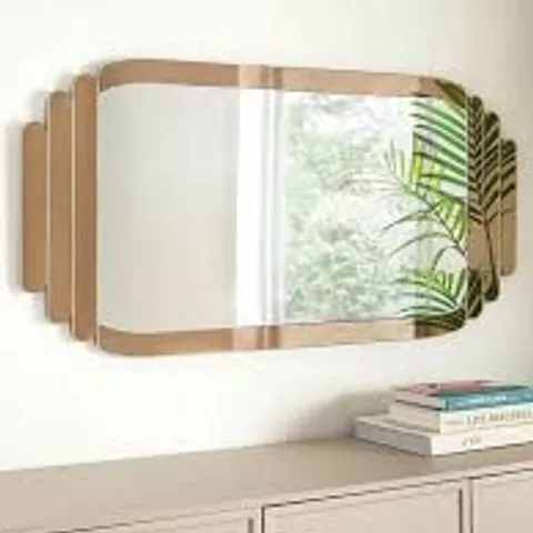 BEIGE PILL EDGE MIRROR 60 X 120CM