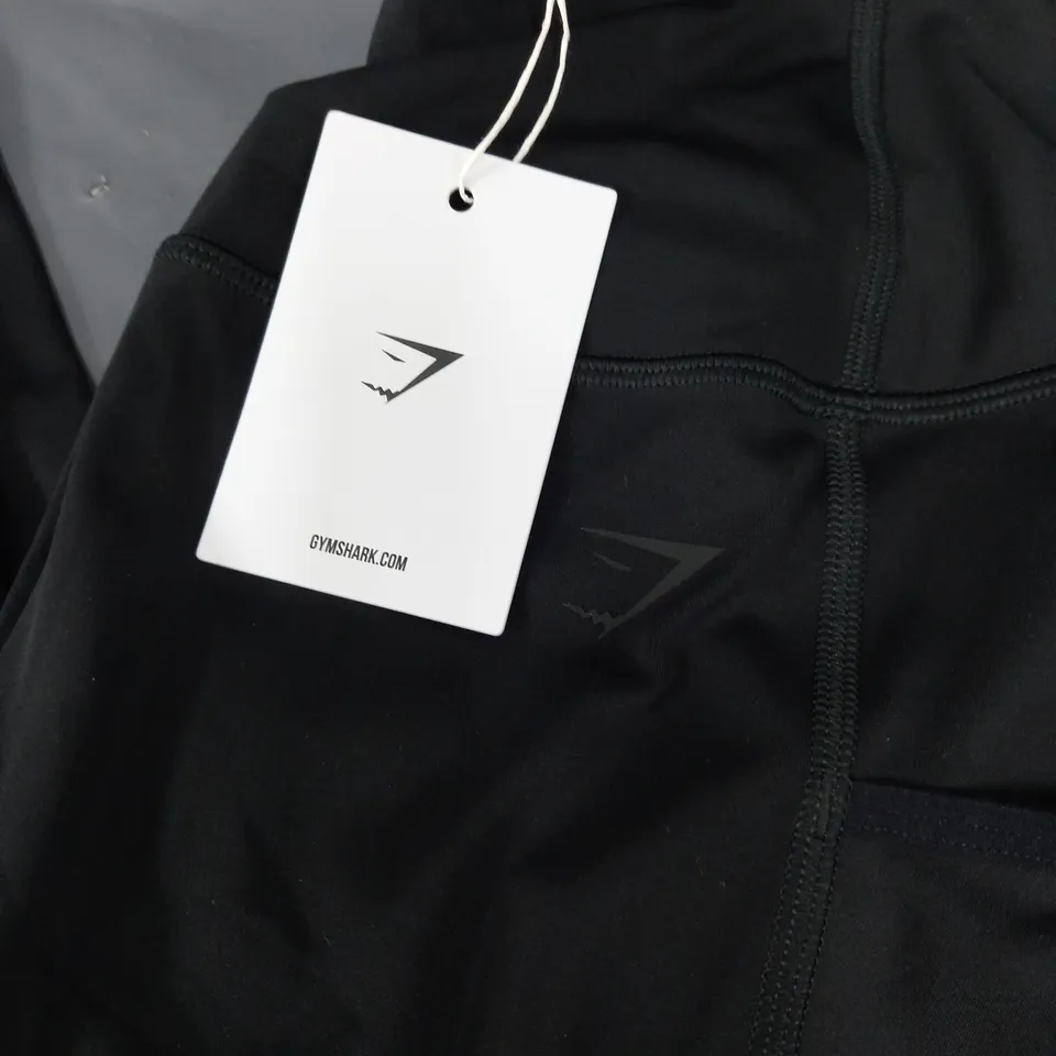 GYMSHARK POCKET LEGGINGS IN BLACK - MEDIUM