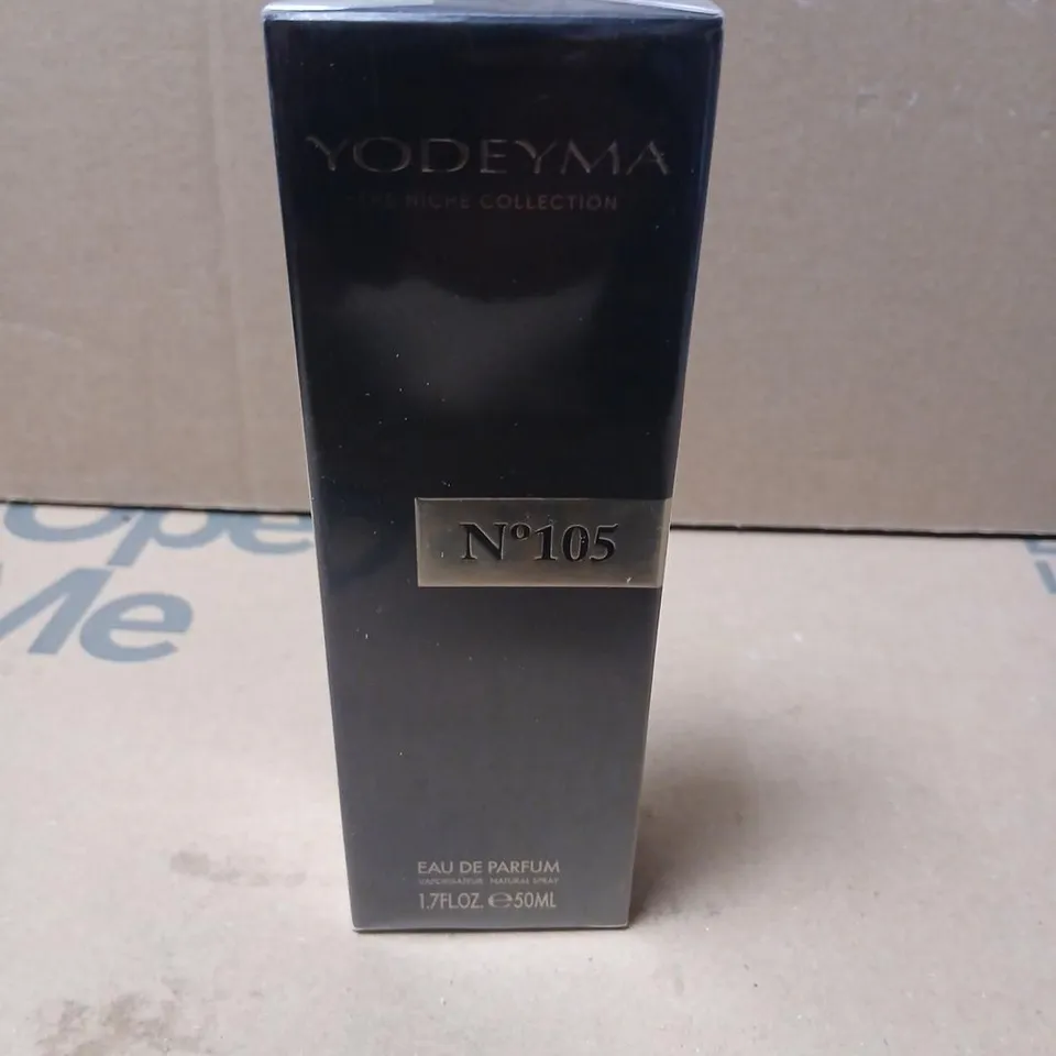 BOXED AND SEALED YODEYMA NO 105 EAU DE PARFUM 50ML