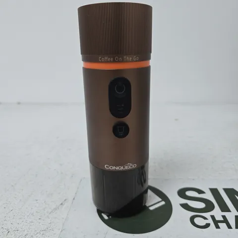 CONQUECO COFFEE ON THE GO PORTABLE COFFEE DEVICE