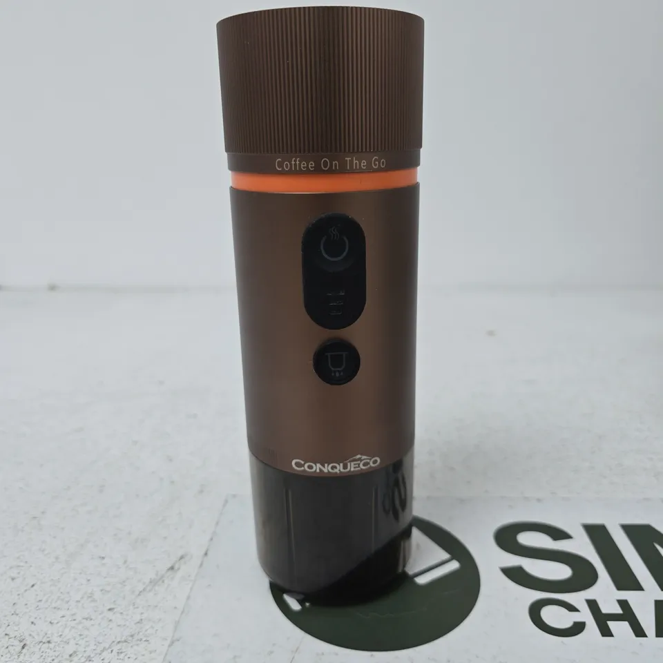 CONQUECO COFFEE ON THE GO PORTABLE COFFEE DEVICE 