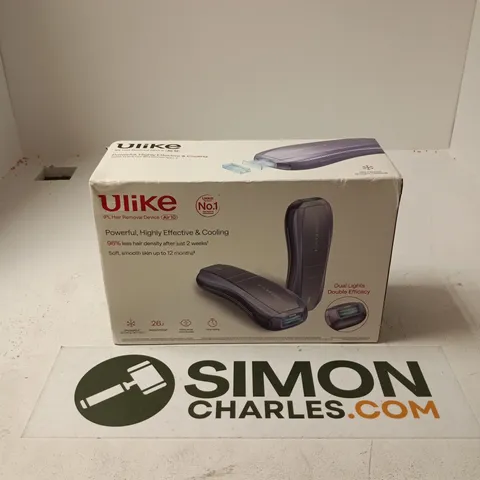 BOXED ULIKE IPL HAIR REMOVAL DEVICE AIR 10
