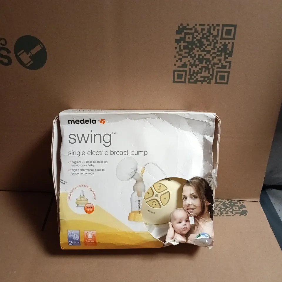 MEDELA SWING SINGLE ELECTRIC BREAST PUMP - DAMAGED BOX 