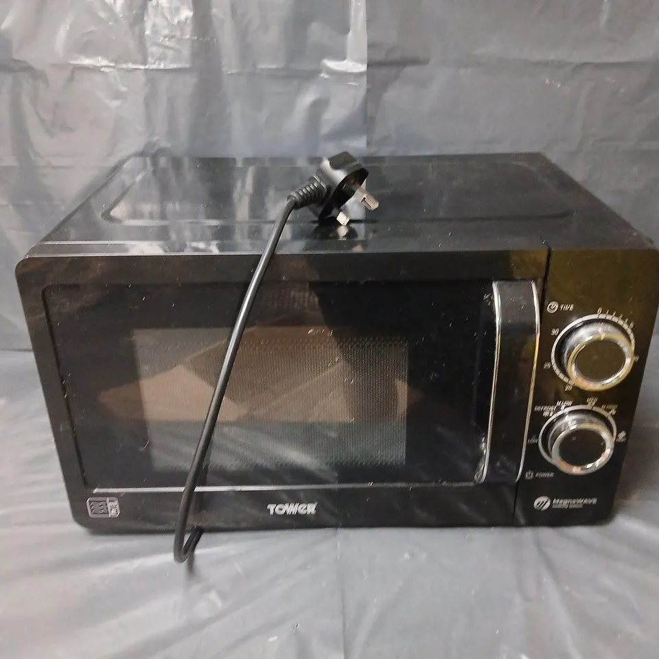 TOWER 20L 800W MANUAL MICROWAVE - COLLECTION ONLY