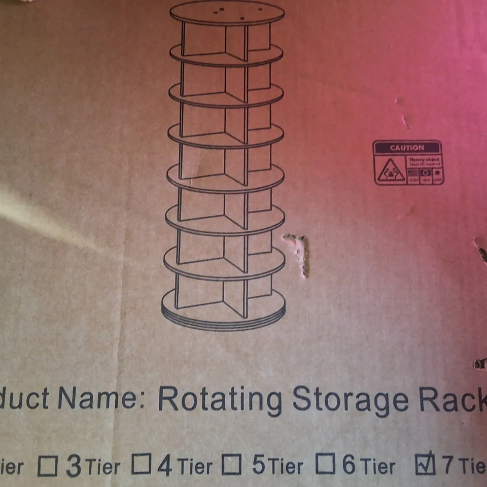 PALLET OF ASSORTED HOUSEHOLD ITEMS TO INCLUDE INFLATABLE, SAFETY GATES AND ROTATING SHELVES