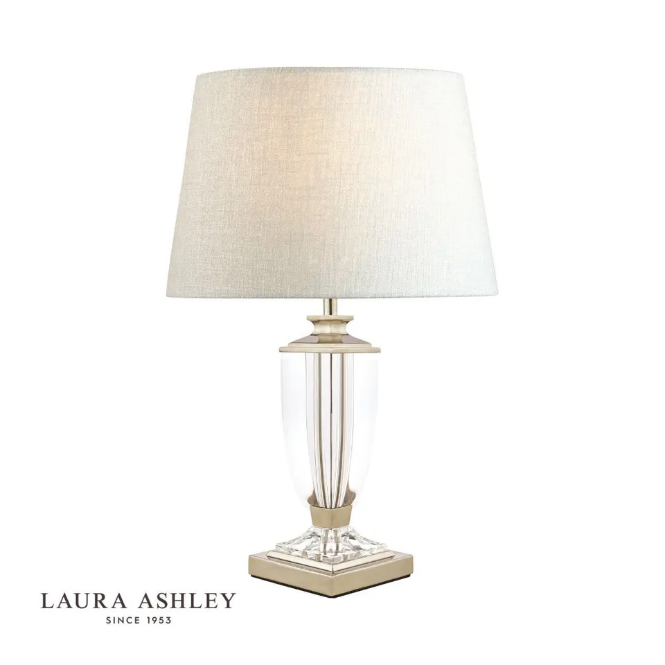 LAURA ASHLEY CARSON PETITE BASE - POLISHED NICKEL 