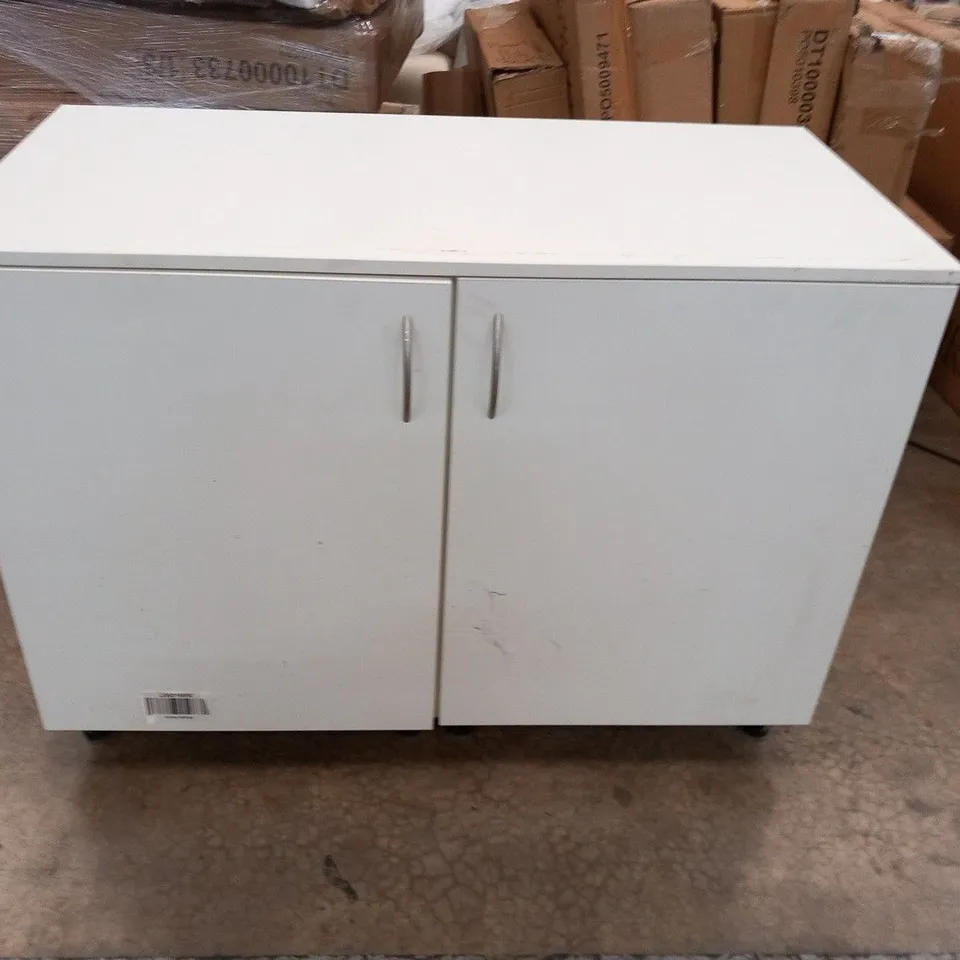 2 DOOR WHITE BASE UNIT
