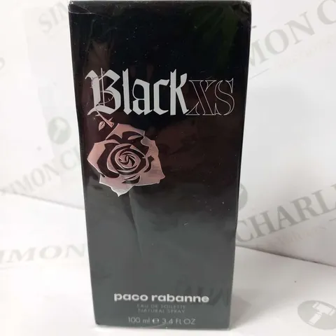 BOXED PACO RABANNE BLACK XS EAU DE TOILETTE 100ML