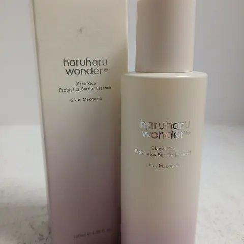 BOXED HARUHARU WONDER BLACK RICE PROBIOTICS BARRIER ESSENCE 120ML