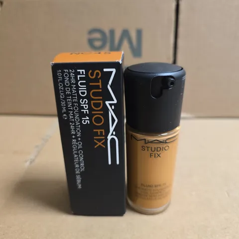 MAC STUDIO FIX FLUID SPF 15 FOUNDATION - 30ML - 24HR MATTE FOUNDATION 